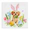 Stupell Industries Playful Easter Puppy Canvas Wall Art